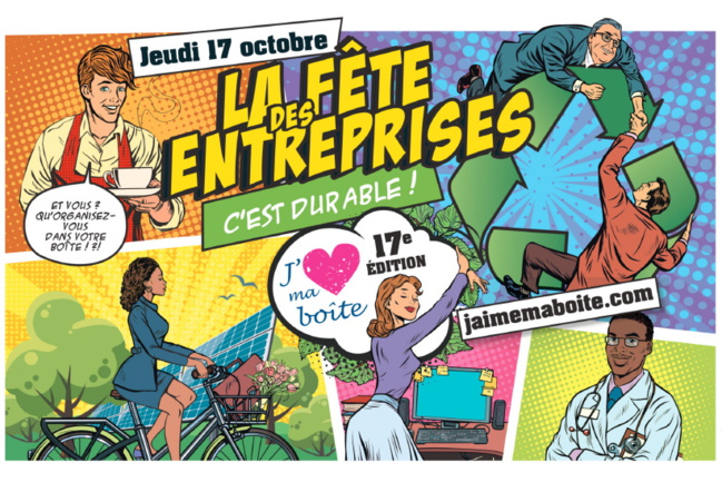 Fêtez votre entreprise le 17 octobre ! Fêtez votre entreprise le 17 octobre !
