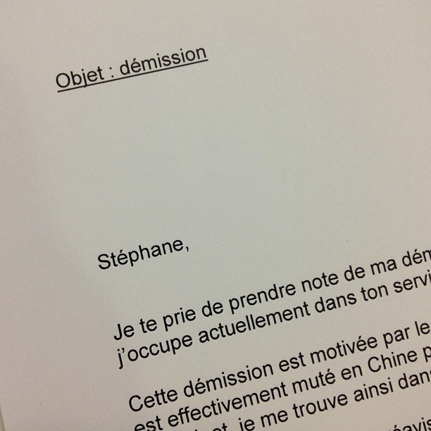Démissionner peut parfois s'avérer le meilleur choix, plutôt que de céder à telle ou telle promotion. Démissionner peut parfois s'avérer le meilleur choix, plutôt que de céder à telle ou telle promotion.