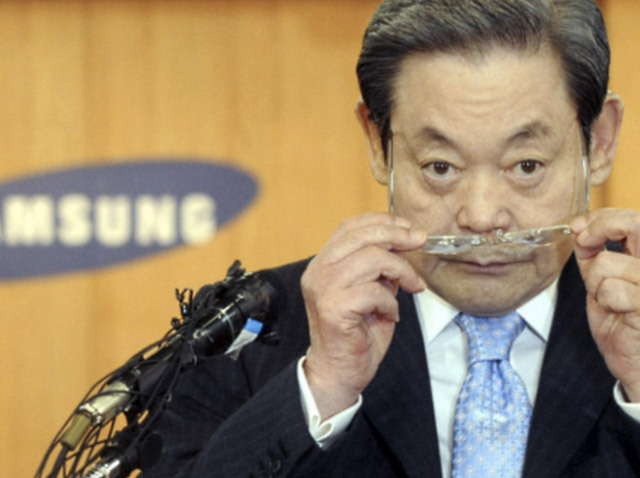 Lee Kun Hee, le président de Samsung, exhorte ses troupes à innover.