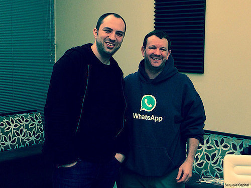 WhatsApp : qui sont les deux créateurs de l'app à 19 milliards de dollars ?